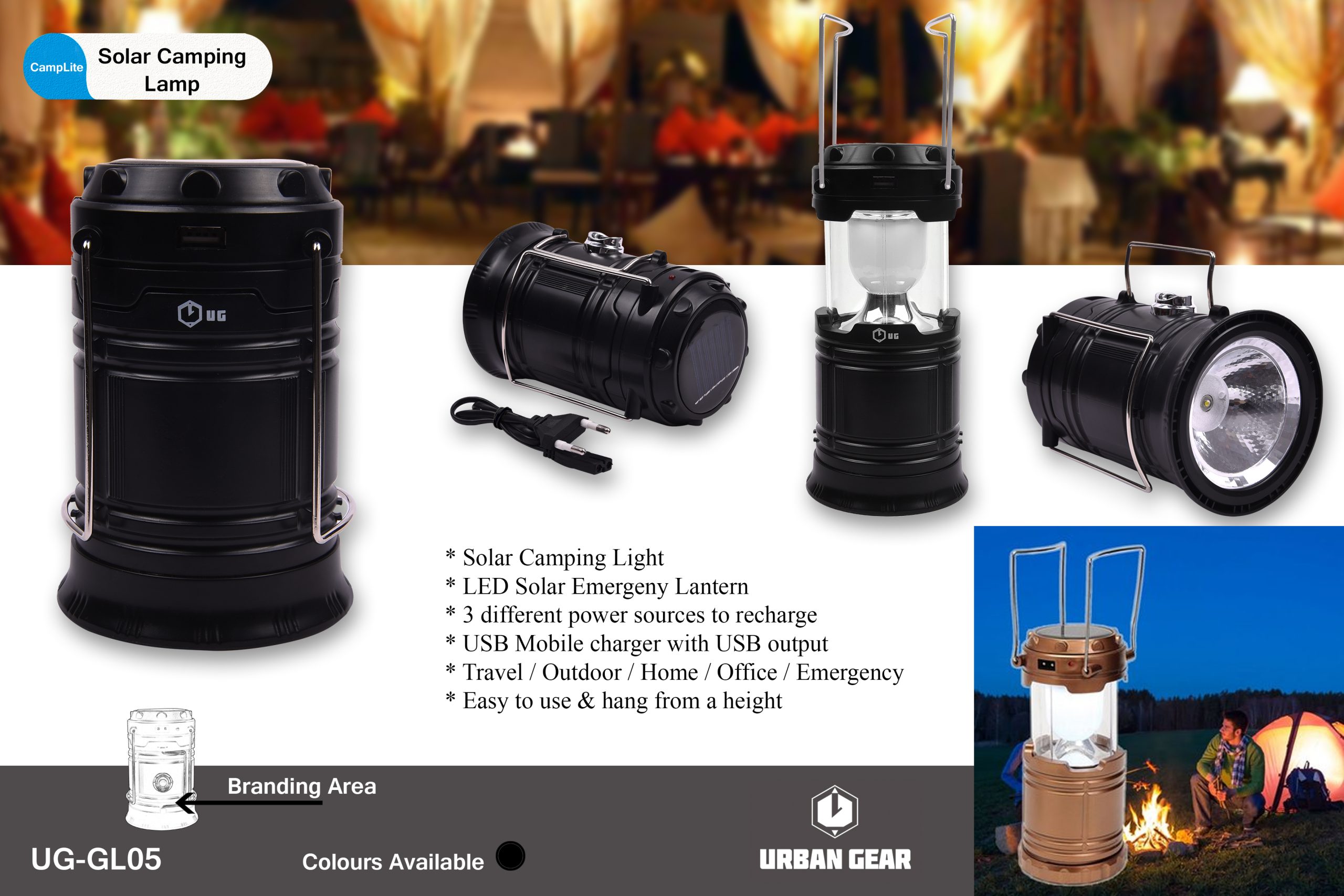 Solar Camping Lamp
